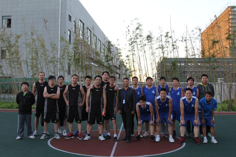 Smart music pull VS Shanghai Chao Cheng basketball match